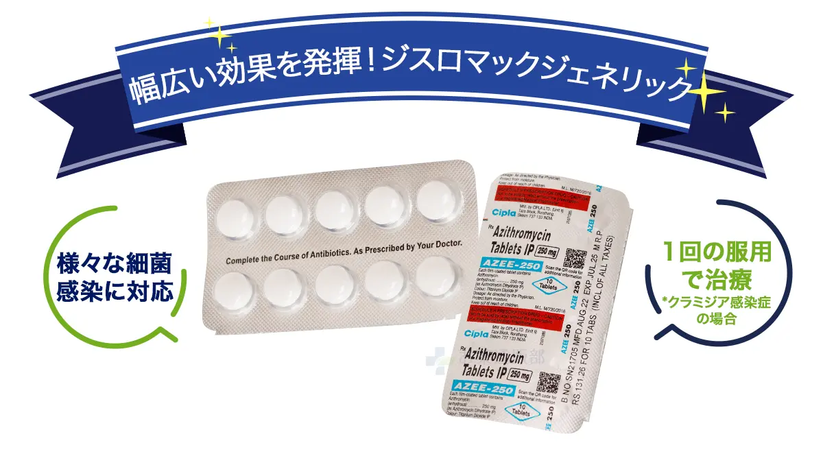 アジスロマイシン先発薬