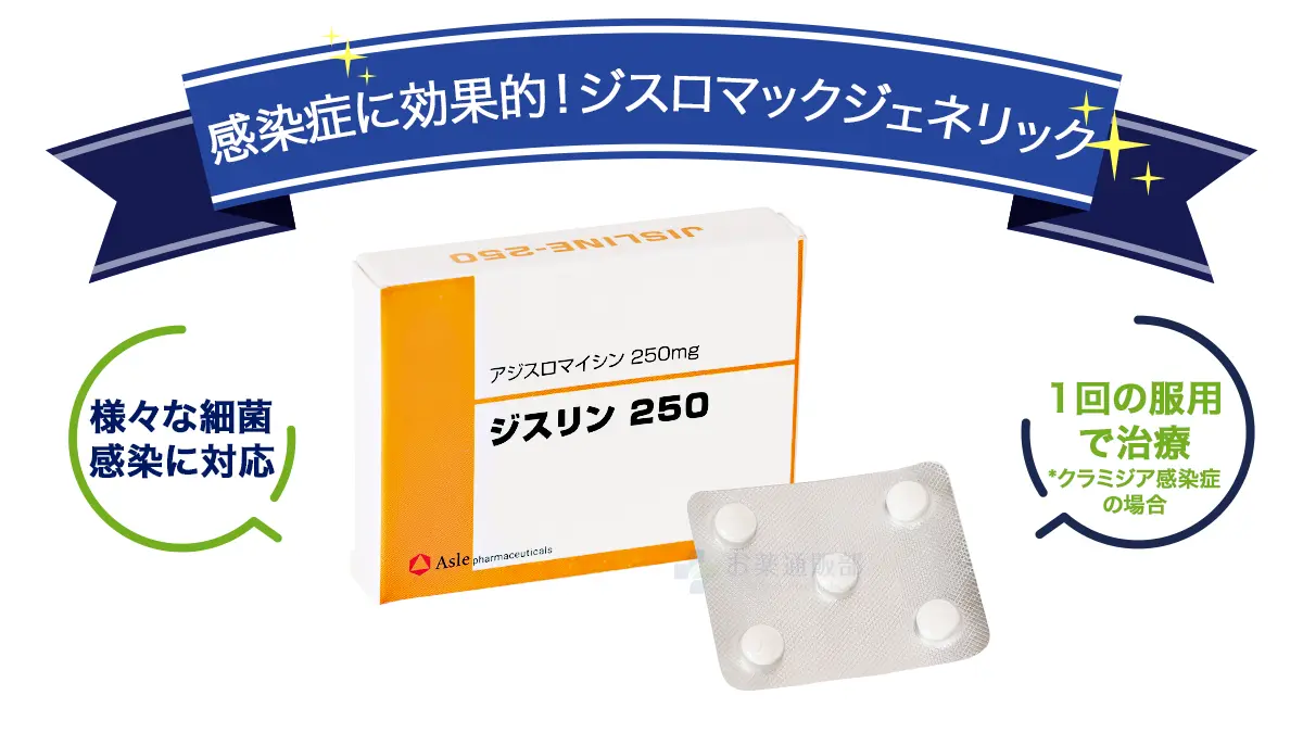 感染症に効果的!ジスロマックジェネリック