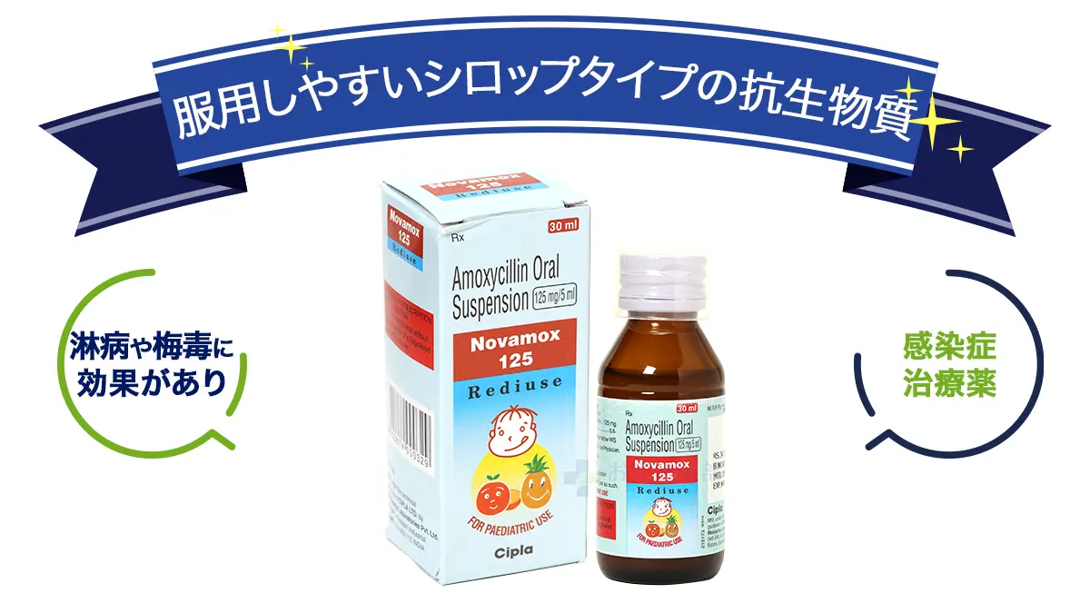 ノバモックス(シロップ)の特徴