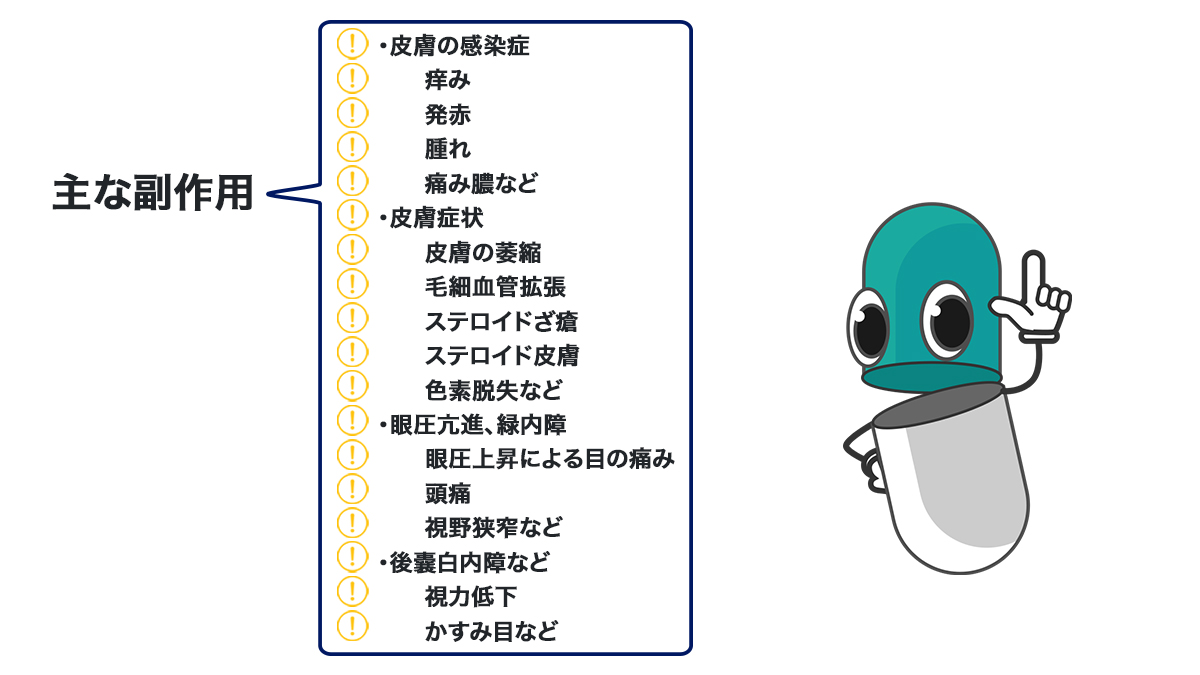 ネリゾナ軟膏の副作用