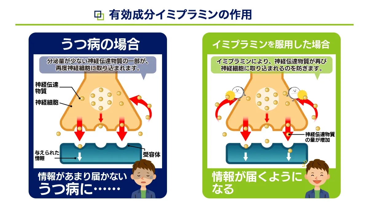 トフラニールの有効成分