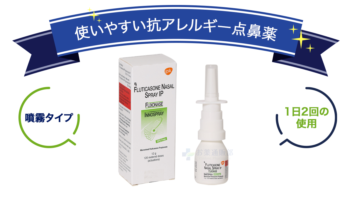 使いやすい抗アレルギー点鼻薬