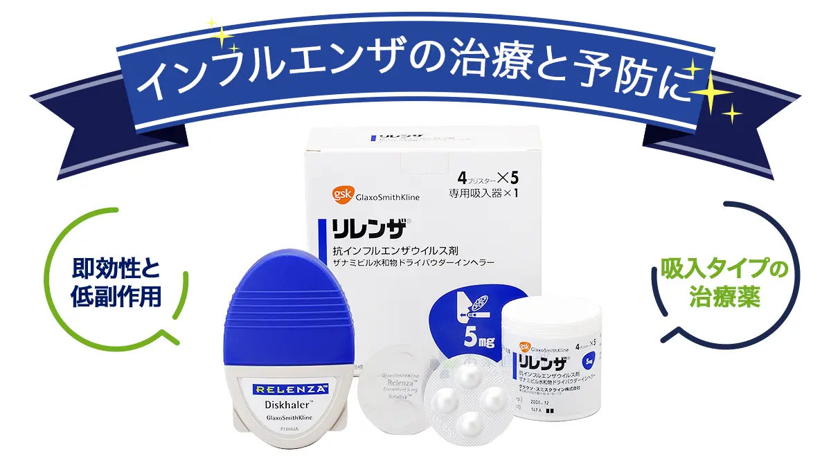 インフルエンザの治療と予防に