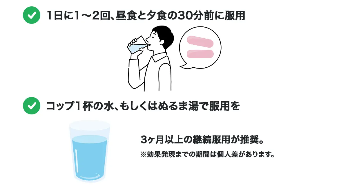 BBXダイエットサプリメントの服用方法