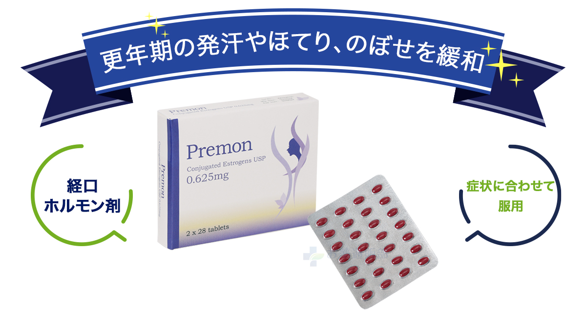 更年期の発汗やほてり、のぼせを緩和